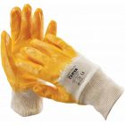 Rękawice powlekane nitrylem HARRIER YELLOW – zdjęcie 1