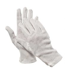 Rękawice bawełniane białe KITE