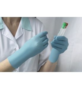 Nitrylex PF, Syntetyczne, nitrylowe rękawice bezpudrowe