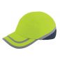 Hełm przemysłowy lekki fluorescencyjny BUMPCAPFLUO