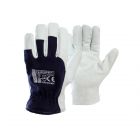 Rękawice ocieplane X-PERFECT WINTER wzmacniane skórą kozią – zdjęcie 1