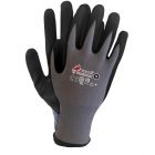 Rękawice ochronne  z nylonu powlekane spienianym nitrylem RBLACKFOAM – zdjęcie 1