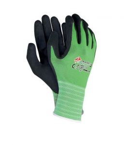 Rękawice ochronne nylon powlekane gumą GREENGO