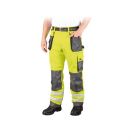 Spodnie robocze odblaskowe do pasa FORMEN LH-FMNX-T