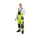 Spodnie robocze ogrodniczki odblaskowe FORMEN LH-FMNX-B