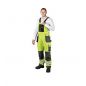 Spodnie robocze ogrodniczki odblaskowe FORMEN LH-FMNX-B