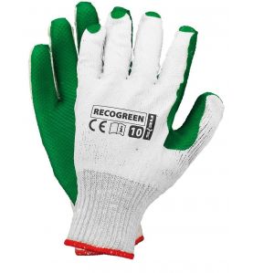 Rękawice ochronne powlekane gumą RECOGREEN – zdjęcie 1