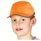 Czapka z daszkiem w kolorze fluorescencyjnym dla dzieci CZFLUO-KIDS