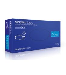 Nitrylex PF, Syntetyczne, nitrylowe rękawice bezpudrowe