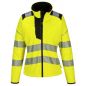 Kurtka damska ostrzegawcza Softshell PW3 PW381 Kurtka damska ostrzegawcza Softshell PW3 PW381
