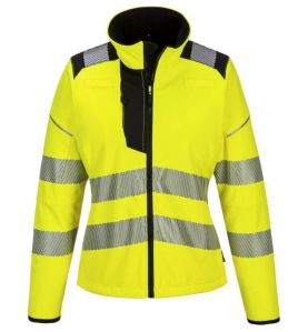 Kurtka damska ostrzegawcza Softshell PW3 PW381