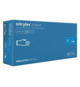 Rękawice nitrylowe bezpudrowe nitrylex® classic – diagnostyczne