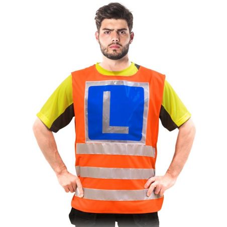 Narzutka ostrzegawcza z oznaczeniem nauka jazdy "L"
