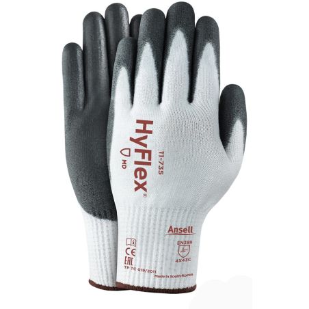 Rękawice ochronne powlekane PU Hyflex® 11-735 – zdjęcie 1
