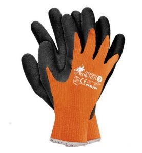 Rękawice powlekane z fluorescencyjnego materiału RDR-NEO