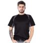 T-shirt męski MODERN z siateczki