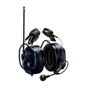 3M PELTOR WS LITECOM PLUS Nauszniki PMR46 MHz analogowe, nahełmowe przeciwhałasowe