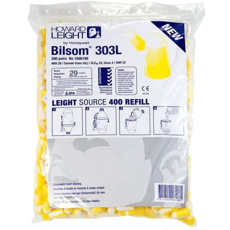 Zatyczki do uszu BILSOM 303 200 par – zdjęcie 1