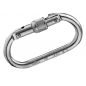 Uniwersalny stalowy karabinek śrubowy z otworem 18 mm Uniwersalny stalowy karabinek śrubowy z otworem 18 mm