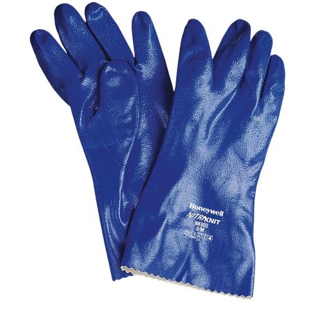 Rękawice Nitri Knit NK803 – nitrylowe chemiczne 30 cm