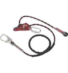 Lina pozycjonująca HandZup® z karabińczykiem typu twist lock i osłoną ochronną – zdjęcie 1