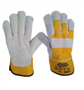 Rękawice wzmacniane skórą M-GLOVE RINGO STRONG 4124X
