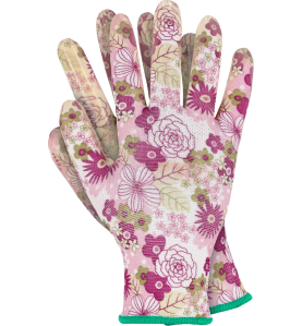 Rękawice ochronne powlekane nitrylem OX-POLIFLOWER