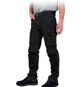 Elastyczne spodnie ochronne do pasa męskie JEANS303-T