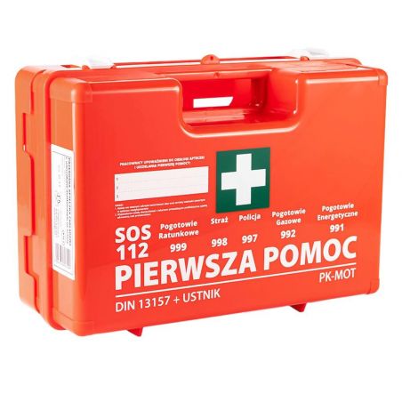 Przenośna apteczka pierwszej pomocy, zakładowa AZP15 DIN 13157:2009