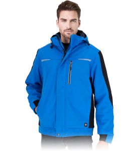 Kurtka ochronna ocieplana męska – softshell z membraną TPU LH-TORNADO – zdjęcie 1