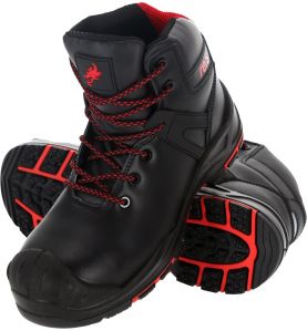 Buty bezpieczne AXER – trzewiki S3, kevlar, HRO 300°C, męskie