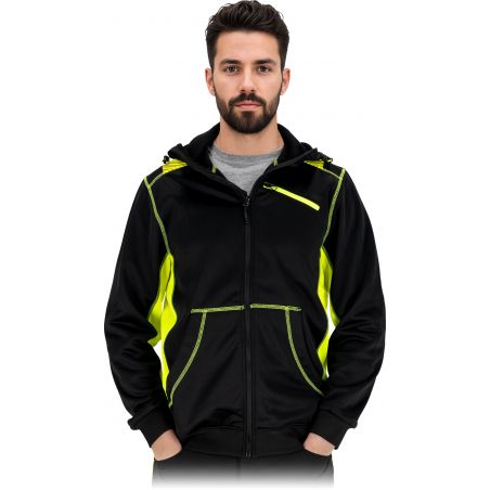Bluza ochronna męska z polarem | Ciepła, wygodna, odblaskowa