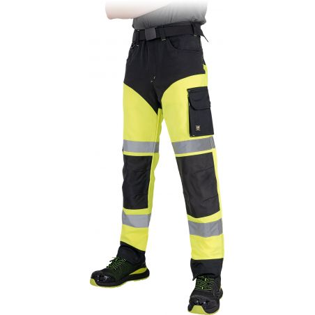 Spodnie robocze HAYFLES odblaskowe 4-way stretch REGULAR