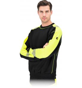 Bluza robocza ochronna męska polarowa odblaskowa 300 g