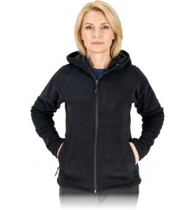 Bluza ochronna damska polarowa 280 g/m² z kapturem
