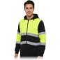 Bluza ochronna SUNSET męska – fluorescencyjna bluza robocza z odblaskami