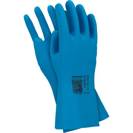 Rękawice FLEXTRIL 33-3011E – nitrylowe, chemiczne 33 cm