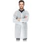 Fartuch laboratoryjny z polipropylenu