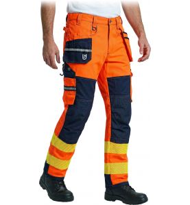 Spodnie robocze GONNER męskie – wytrzymałe, odblaskowe BHP