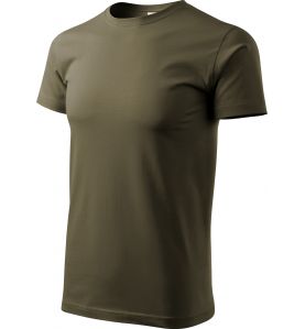 T-shirt męski BASIC 129 – koszulka bawełniana 160 g/m²